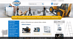 Desktop Screenshot of contia.cz